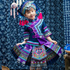 六一儿童少数民族服装男女童，广西壮族苗族侗族，表演服舞蹈演出服饰