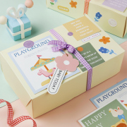 六一儿童节61包装盒零食礼盒高档商用生日盒子创意甜品小空盒