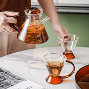 耐热玻璃英式欧美法式下午茶茶道家用欧泡茶壶家用喝花茶茶壶套装