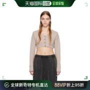 香港直邮潮奢 Acne Studios 艾克妮 女士驼色开衫