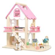 便携北欧娃娃屋家具儿童仿真过家家别墅套装玩具系列女孩生日礼物
