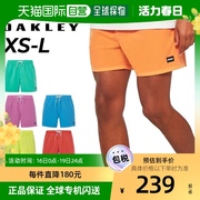 日本直邮oakley男式水裤夏季短裤，冲浪裤海裤，游泳沙滩河流水边户
