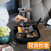 。homedecor流水摆件桌面喷泉，工艺品办公室流水，喷泉风水摆件