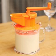 手家用摇水果榨汁机，便携式小型手工挤压器手动炸果汁手磨豆浆机