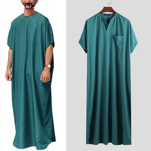 Muslim Malaysia men's shirt robe 男士长袍衬衫 New clothe