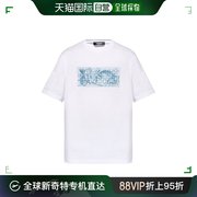 香港直邮潮奢versace范思哲男士，圆领短袖t恤10133021a10707