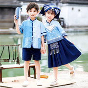 三月三广西壮族儿童民族服装苗族土家族瑶族侗瑶族傣族男童演出服