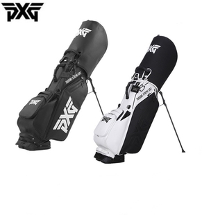 美国23PXG男士高尔夫支架包golf球包皮革防水轻便球杆袋