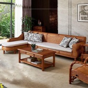 真藤沙发藤椅沙发藤编家具真藤客厅组合转角沙发植物藤印尼藤沙发