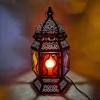摩洛哥烛台复古铁艺风灯台灯餐桌蜡烛庭院花园咖啡馆餐厅风灯烛台
