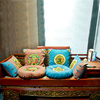 中国风中式复古家居，布艺吉祥绣花餐垫茶席，茶垫杯垫蒲团抱枕腰枕