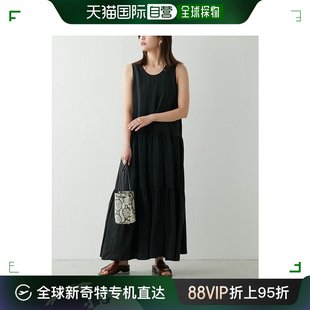 日本直邮gallardagalante女士，优雅立领无袖连衣裙ggz1041309a00