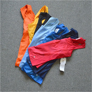 外贸女士网球服 专业比赛上衣 修身内衬无垫速干涤纶 运动背心 红