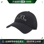 韩国直邮Jlindeberg 运动帽 男士 WOLL 运动帽黑色 GMAC09111-999