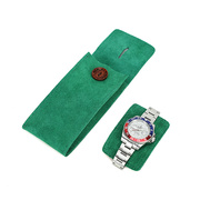 反绒牛皮手表收纳袋便携式旅行首饰品袋真皮高档多色可选可定制
