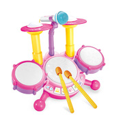 跨境儿童鼓玩具架子鼓，宝宝玩具鼓打击乐器同款