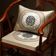 中式椰棕坐垫椅垫加厚加硬红木家具沙发垫茶椅垫子圈椅太师椅座垫