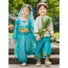儿童印度舞蹈服装男童新疆民族异域风情演出服汉服西域风公主女童