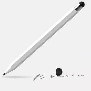手机手写笔触屏笔记本书写铅笔ipad触控笔，通用安卓华为平板电容笔，纸面绘画二合一多功能一笔两用写字