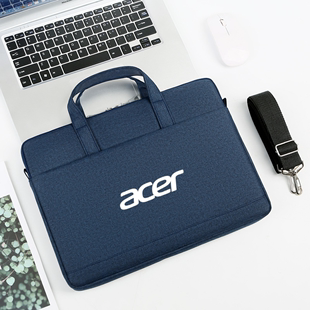 适用Acer宏碁蜂鸟13代2023 A515笔记本电脑包墨舞EX215 EX214单肩包15.6英寸宏基Fun 14寸手提袋加绒内胆
