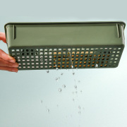 防尘筷子盒带盖家用厨房多功能放筷笼勺子叉筒篓餐具沥水收纳盒