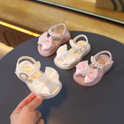 夏季女童宝宝凉鞋小童1一2岁小女孩公主鞋，时尚凉鞋婴幼儿学步鞋