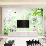 8d电视背景墙壁纸现代简约3d立体客厅影视墙布墙纸壁画2022年