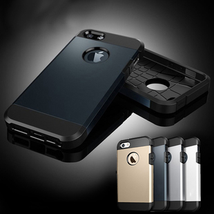 全包iphone6s手机壳苹果7plus保护硅胶套男5C/5s/SE防摔简约