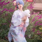 蕾姆拉姆长和服女装浴衣蕾姆花祭服花魁漫展cosplay服