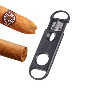 多功能雪茄cohiba高希霸两用雪茄，剪自带v形开口器不锈钢刃