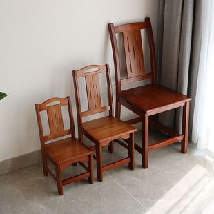 小板凳方凳圆凳子矮凳椅子家用靠背椅小椅子折叠椅儿童椅楠竹实木