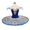 宝蓝色芭蕾舞台演出连体服皇家蓝儿童芭蕾比赛tutu成人考级服装