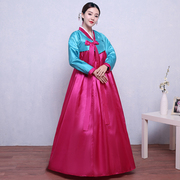 大长今传统韩服古装朝鲜族舞蹈，演出服改良韩国舞台民族服装表演服
