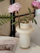 texdream织梦中古花瓶法式轻奢花瓶摆件客厅插花玻璃装饰品干花