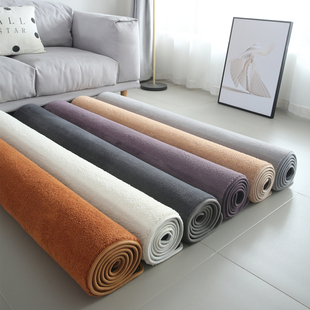 简约ins风卧室地毯床边毯客厅高级感垫子房间装饰短毛地垫可机洗