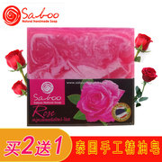 saboo泰国手工精油香皂，水果香皂植物，洁面洗脸沐浴香皂进口