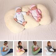 婴儿枕头多功能哺乳枕婴儿枕头防溢奶防吐奶靠垫新生儿喂奶睡床