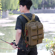 战术单双肩(单双肩)背包，两用多功能运动背包2021旅行小背包户外路亚包