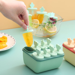雪糕模具家用做冰棍冰棒diy冰淇淋冻冰块盒冰糕冰格自制冰盒棒冰