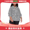 香港直邮潮奢 Michael Kors 迈克高仕 女士加大码印花斑马纹长衫