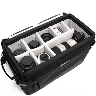 相机包大容量单肩专业防水防震大号，广播级摄像机，包单反(包单反)摄影包加厚