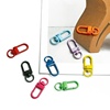 5个糖果色喷漆钥匙扣手工，自制diy钥匙圈口罩，链挂件包包装饰配件