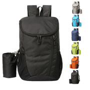 折叠背包大容量超轻便携收纳包旅行包户外运动防泼水，单双肩(单双肩)背包