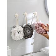 日本进口家用擦手球厨房，不掉毛抹布浴室吸水擦手巾加厚清洁速干巾