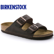 BIRKENSTOCK勃肯软木鞋德国进口两带男女凉鞋软底牛皮Arizona