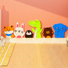 幼儿园卡通环创动物主题墙面布置儿童房间宝宝，卧室墙壁装饰墙贴纸