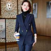 职业西装套装女2025新款高端气质大码女士西服酒店经理工作服正装