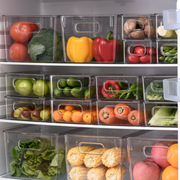 透明冰箱蔬菜保鲜盒厨房食品饺子鸡蛋冷冻盒食物收纳带盖分格盒子