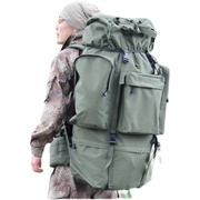 旅行背包大容量战术应急救援背囊迷彩，户外行登山包双肩男女