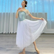 芭蕾体服中国舞蹈练功服连体体操基训瑜伽女形体服成人艺考小飞袖